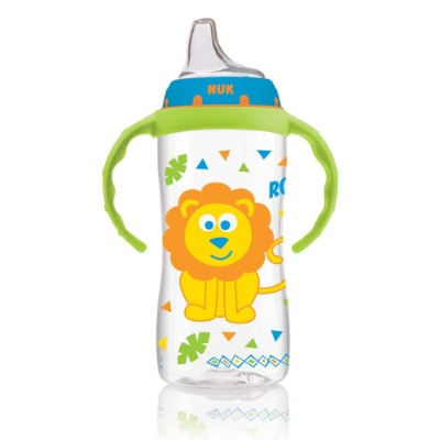 NUK jungle designs large learner sippy cup for toddlers lion