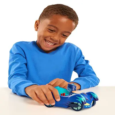 pj masks deluxe car toy kid playing