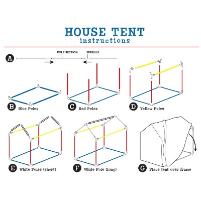 pacific play club house kids play tents how to install