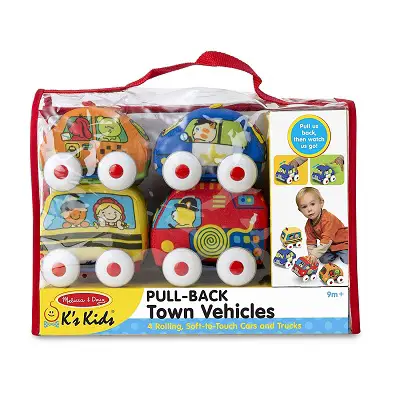 melissa & doug pull-back set toy cars package