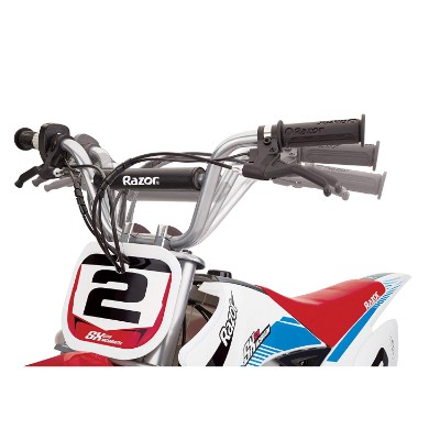 mcGrath rocket motocross electric dirt bike for kids front