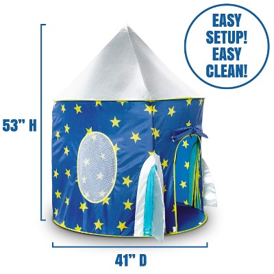 USA toyz kids play tent rocket ship dimensions