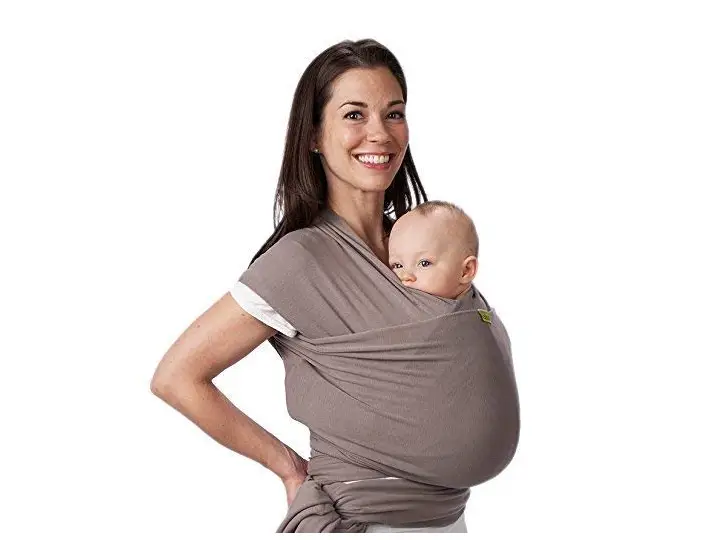Boba Baby Wrap is easy to use and provides hands-free comfort.