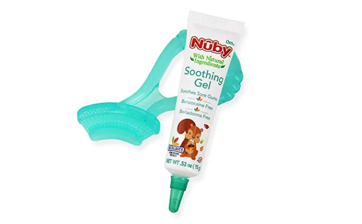 The Nuby Natural Soothing Gel is made of natural ingredients.