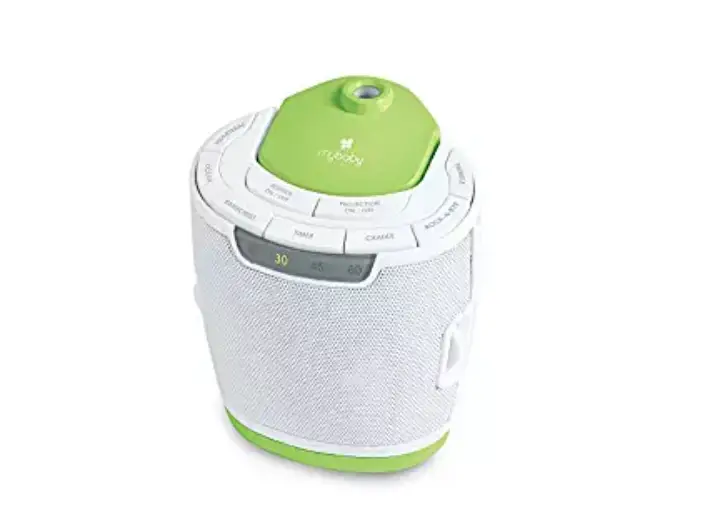 MyBaby SoundSpa is compact and very simple to use.