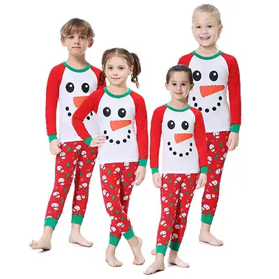 snowman pajamas