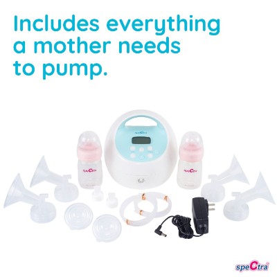 spectra baby S1 plus premier rechargeable breast pump for mums pieces