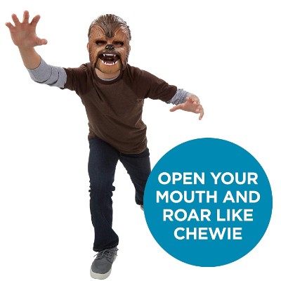 chewbacca electronic mask star wars toy chewie