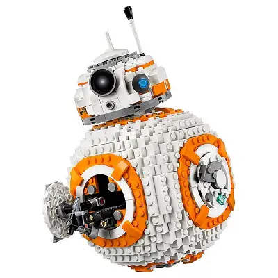 LEGO star wars VIII BB-8 1100 pieces opening latch