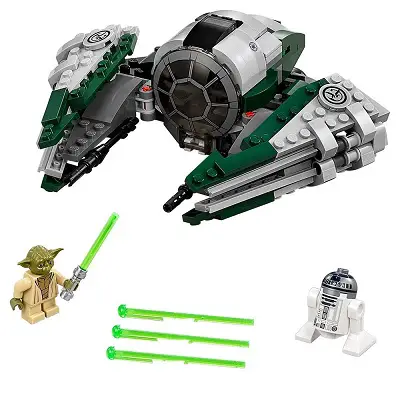 LEGO star wars yoda's jedi starfighter pieces