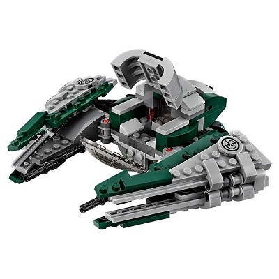 LEGO star wars yoda's jedi starfighter side look