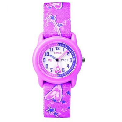 timex girls time machines pink watch for kids purple