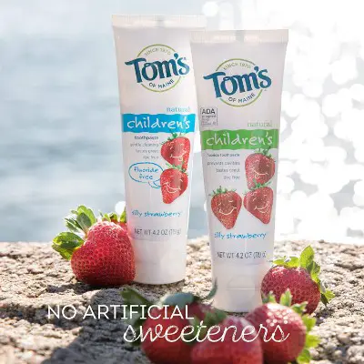 tom's of maine anticavity fluoride toddler toothpaste natural