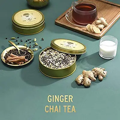 vahdam chai tea christmas gift for mom ginger