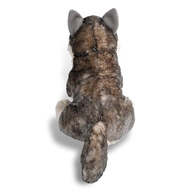 wild republic cuddlekins wolf stuffed animal back