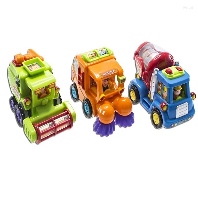 wolvol push and go friction toy cars design