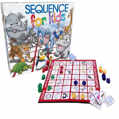 sequence board game for teens set