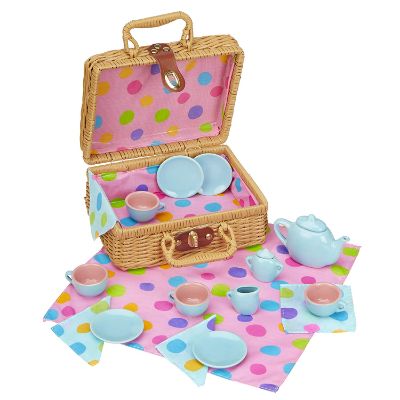 ALEX Toys Tea Set Basket for kids