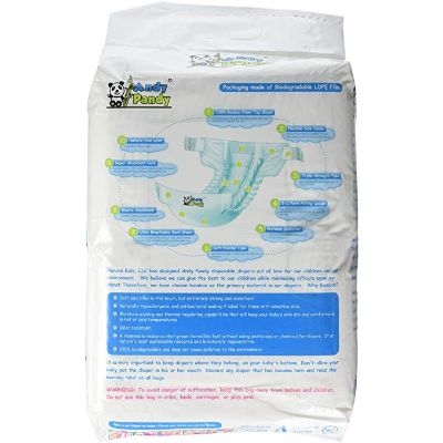 andy pandy biodegradable diapers back
