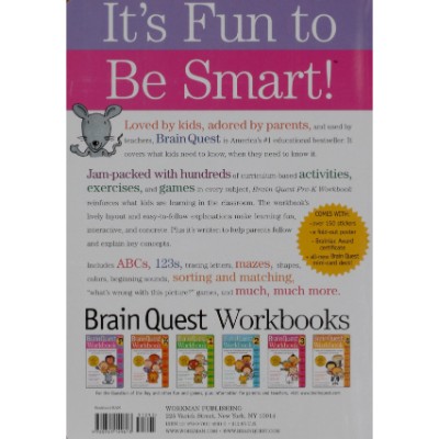 brain quest workbook educational book fun