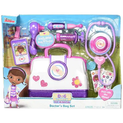 doc mcStuffins hospital bag set kids doctors kit package