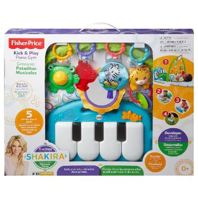Fisher-Price First Steps Kick 'n Play Piano Gym