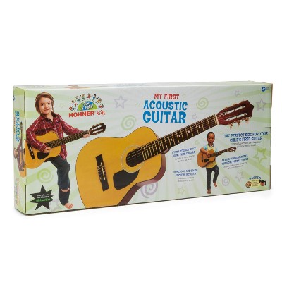 hohner HAG250P 1/2 sized classical kids guitar box