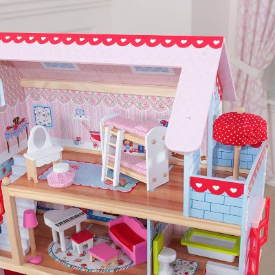 KidKraft Doll Cottage With Furniture for girls