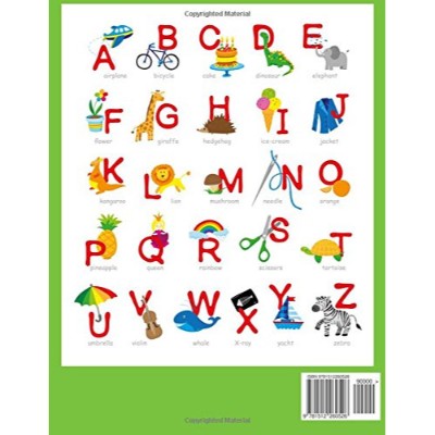 lots and lots of letter tracing practice educational book alphabet