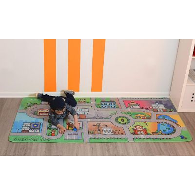 Milliard Car Road Play Mat