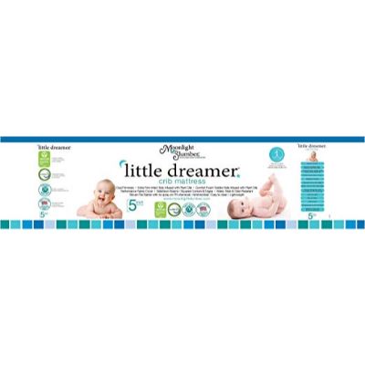 moonlight slumber littledreamer organic crib mattress banner