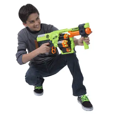 zombie strike doominator blaster nerf gun launching