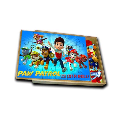 paw patrol jigsaw puzzle for kids storage