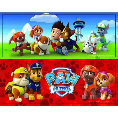 paw patrol jigsaw puzzle for kids box