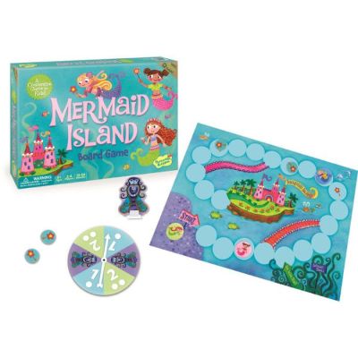 Peaceable Kingdom Mermaid Island Board Game