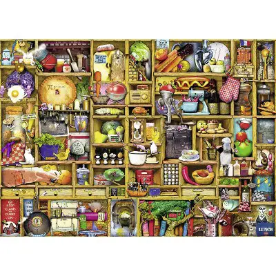 kitchen cupboard 1,000 pieces jigsaw puzzle for kids picture