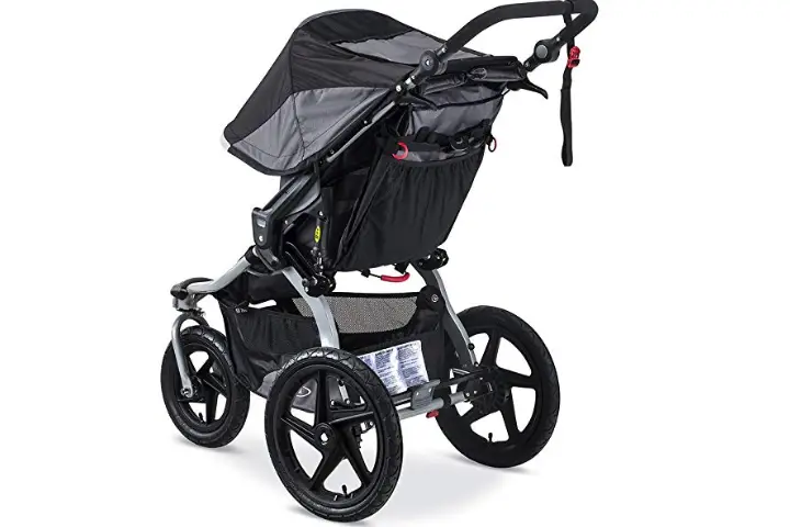 The BOB Revolution Flex 2.0 Jogging Stroller has  air-filled tires.