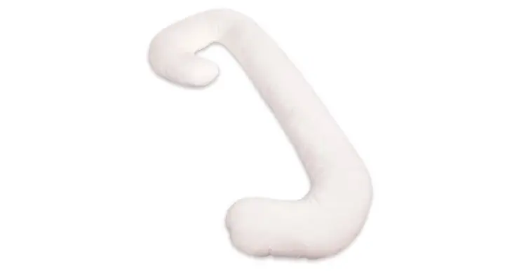 Snoogle Pregnancy Pillow gives support to pregnant women.