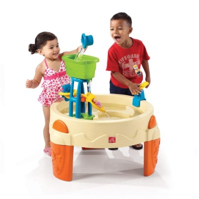 step two water and sand table