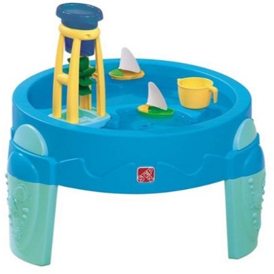 step two water and sand table