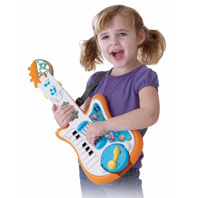 vTech strum and jam kids guitar girl playing