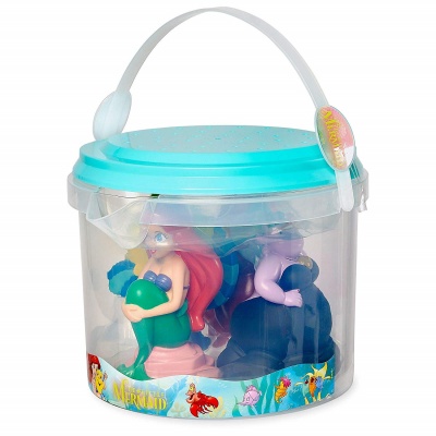 ariel bath toys that start with a can