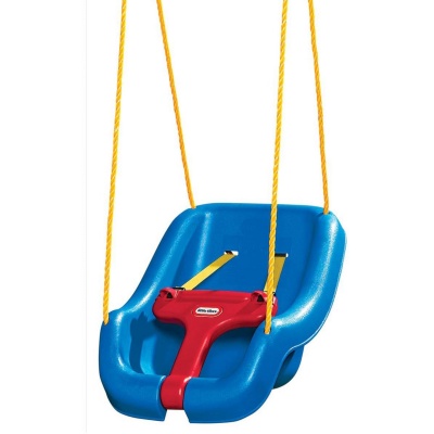 2-in-1 snug 'n secure swing little tikes toy blue