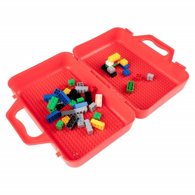 modfamily my brick case lego storage container open