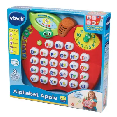 alphabet apple vtech toys that start with a box