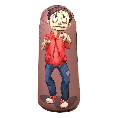 bonk fit high performance polyurethane punching bag for kids zombie