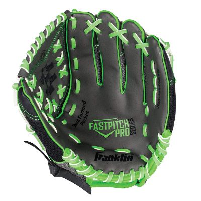 wilson windmill for softball kids baseball gloves black and green