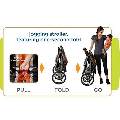 graco fastAction jogger travel system folding