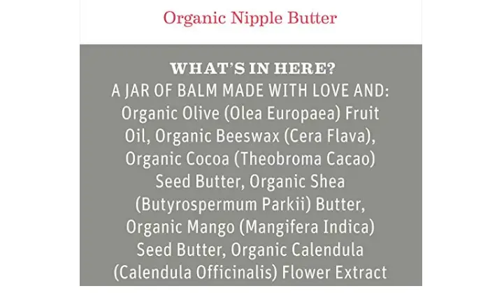 The Earth Mama Nipple Butter is lanolin-free.