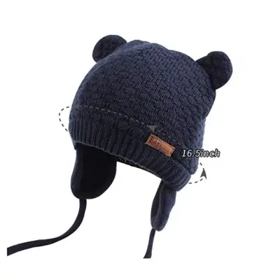 Xiaohanwang Bear Cap Black